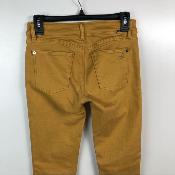 DL1961 Mustard Angel Jeans Skinny Size 26 - Picture 3 of 5